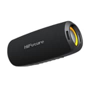 HiFuture Gravity 45W Portable Bluetooth Speaker, IPX7 Waterproof, RGB LED Lights, 8H Playtime, TWS Pairing, Bass Boost, USB-C Fast Charging - Black product image