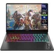 HP OMEN Transcend 14 (2025) 14-fb1002ne NEW Intel Core Ultra 9 Gen II 285H 16-Cores w/ NVIDIA RTX™ 5070 8GB DDR7 & 3K OLED 120Hz Display , Shadow Black product image