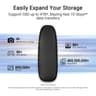ASUS Cobble USB-C 3.2 Gen 2x1 SSD Enclosure (up to 10 Gbps Transmission, Dual M.2 NVMe PCIe and SATA Interfaces, M.2 Q-Latch, IP55 Water and Dust Protection, Windows, macOS) Black product thumbnail 1