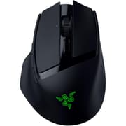 Razer Basilisk Mobile Portable Ergonomic Wireless Gaming Mouse: 10 Programmable Controls HyperScroll - Optical Switches Gen-3 - Long Battery Life - AI Prompt - 2.4 GHz, Bluetooth, USB C product image