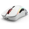 Glorious Model D Wireless Gaming Mouse - 69g Superlight, Lag Free 2.4Ghz Wireless, Up to 71 Hour Battery, RGB, BAMF Sensor, Ergonomic, 6 Buttons - Matte White product thumbnail 1