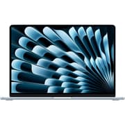 Apple NEW MacBook AIR 15 (2025) Apple M4 (256GB/16GB) 10‑Core CPU & 10‑Core GPU Retina True Tone , Sky Blue product image