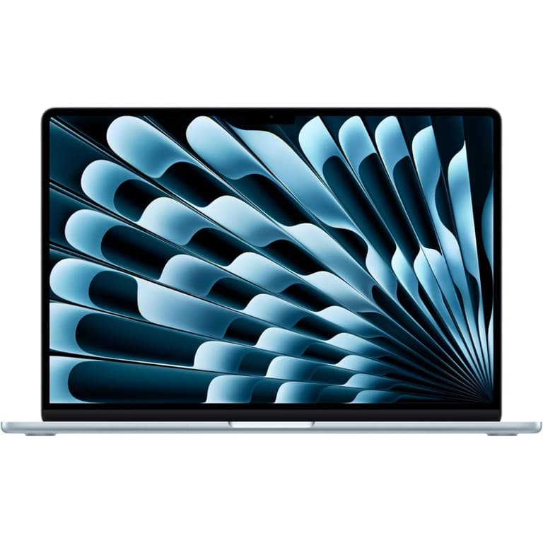 Apple NEW MacBook AIR 15 (2025) Apple M4 (512GB/16GB) 10‑Core CPU & 10‑Core GPU Retina True Tone , Sky Blue