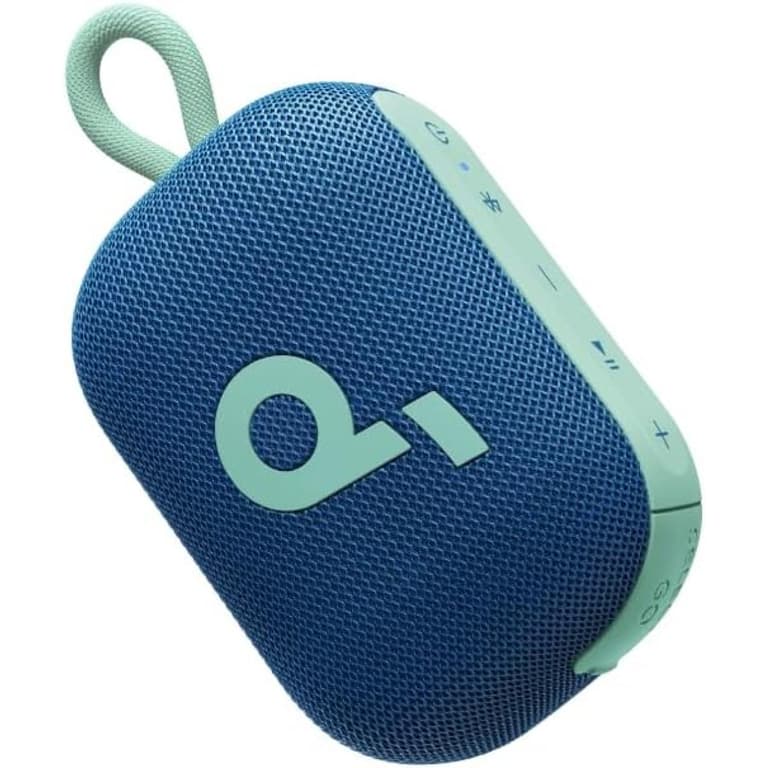 Anker Soundcore Select 4 Go Bluetooth Shower Speaker by Anker, IP67 Waterproof/Dustproof, Ultra-Portable Speaker, Wireless, 20H Playtime, Floatable, Powerful Sound, Electronics for Outdoors/Home/Travel- Blue