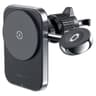 ACEFAST D18 in-car 2-in-1 Magsafe / Qi Inductive Mobile and iWatch Wireless Charging Car Holder, Convenient, fast, and efficient, 2.5W / 5W / 7.5W / 10W / 15W output - Black product thumbnail 1