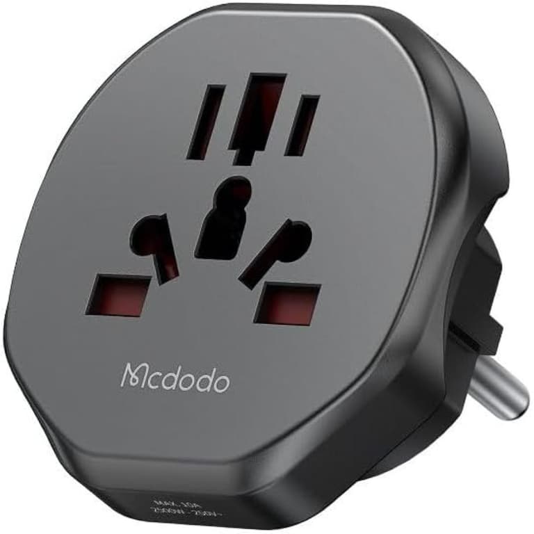 Mcdodo CP-4550 Socket Converter Universal Travel Adapter-Black