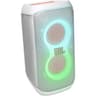 JBL Partybox Club 120 Portable Party Speaker, 160W Output Power, Bluetooth 5.3, Futuristic Lightshow, Up to 12 Hours of Play Time, Auracast Connection, IPX4 Rated Protection - White product thumbnail 1
