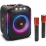 JBL Partybox Encore 2 Portable Party Speaker with 2x Digital Wireless Mic, 100W Powerful Sound, Dynamic Light Show, IPX Splash Proof, 10 Hours of Playtime, Multisource Playback - Black product thumbnail 1