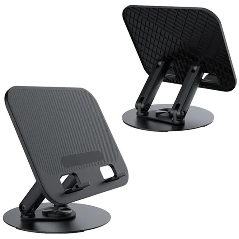 JMARY MK-85 Compact Foldable Laptop Stand with Adjustable Angles - Black