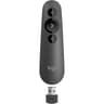 Logitech Wireless Presenter R500s, PowerPoint Clicker with Laser Pointer, Wireless Presentation Clicker Remote - Graphite product thumbnail 1