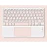 Wireless Bluetooth Keyboard, Ultra Slim Rechargeable Portable Cordless Keyboard with Touchpad 10 Inch Wireless Keyboard for iOS, Android, Windows, iPad, iPhone, Samsung (Pink) product thumbnail 1