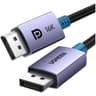 UGREEN 16K DisplayPort Cable 2.1 [VESA Certified] DP2.0 40Gbps Support 8K@240Hz 4K@240Hz HDR, HDCP, DSC 1.2a, Braided Display Port Cable Cord Compatible FreeSync G-Sync Video Card Monitor, 2M product thumbnail 1