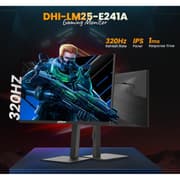 DAHUA LM25-E241A 25” IPS Full HD up to 320Hz 1ms Ultra-Thin 95% DCI-P3 300nits Adaptive Sync Hight Adjustable Stand w/ 2x Display Port & 2x HDMI 2.1 Interface , Black product image