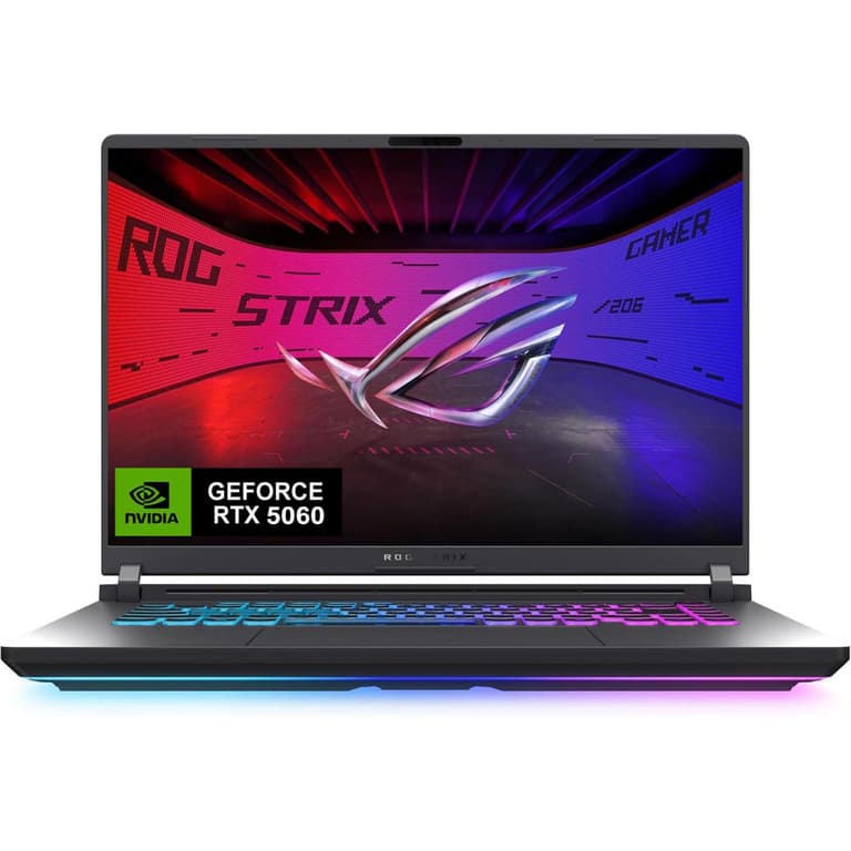 ASUS ROG Strix G16 (2025) G614PH NEW 9Gen AMD Ryzen™ 9 8940HX 16-Cores w/ Nvidia RTX 5050 8GB DDR7 & 16" IPS 165Hz Display - Eclipse Gray