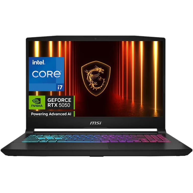 MSI Katana 15 HX (2025) B14WFK 14Gen Intel Core i7 14650HX 16-Cores w/ Nvidia RTX 5050 8GB DDR7 & IPS 144Hz Display - Black