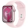 Apple Watch Series 9 [GPS 45mm] Smartwatch with Pink Aluminum Case with Pink Sport Band M/L. Fitness Tracker, Blood Oxygen & ECG Apps, Always-On Retina Display, Water Resistant product thumbnail 1