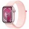 Apple Watch Series 9 [GPS 45mm] Smartwatch with Pink Aluminum Case with Light Pink Sport Loop. Fitness Tracker, Blood Oxygen & ECG Apps, Always-On Retina Display, Water Resistant product thumbnail 1