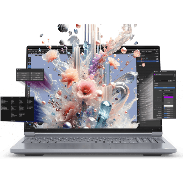 Lenovo ThinkBook 16p Gen 6 (2025) NEW Intel Core Ultra 7 Gen II 255HX 20-Cores Intel® AI Boost + Discrete NPU Card w/ NVIDIA RTX™ 5060 8GB DDR7 & 2.5K IPS 240Hz X-Rite® Factory Color Calibration Display , Luna Grey