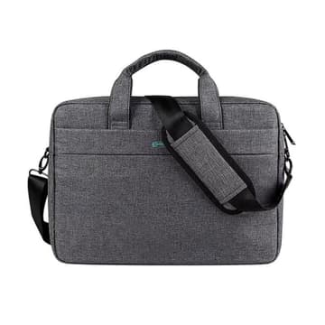 Coteci Laptop Shoulder Bag up to 16.0" Laptop Sleek Durable & Water-Repellent Fabric Lightweight Toploader - Light Gray