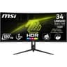 MSI MAG 342CQR E2 34" UWQHD 4K Curved 1500R 180 Hz ,1ms , sRGB 119% HDR Ready AI Vision Less Blue Light AMD FreeSync™ Premium product thumbnail 1