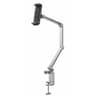 RTAKO T01-Flat Stand 360° Rotating Alloy Arm Mount Universal 4-13" Holder - Gray product thumbnail 1