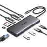 UGREEN 10 in 1 Docking Station USB C Dock Dual HDMI 4K@60Hz Single 8K@30Hz 100W PD 5Gbps USB C and USB A Data Ports Gigabit Ethernet, SD/TF Card Reader USB Hub Compatible for HP, Dell product thumbnail 1