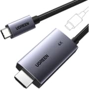 UGREEN USB C to HDMI Cable with 100W PD Fast Charging Adapter 4K@60Hz 2-in-1 Thunderbolt Unidirectional Type C to HDMI Compatible iPhone 17 Pro Max, SteamDeck, MacBook, iPad, Galaxy S25, XPS, 2M product image