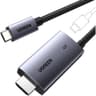 UGREEN USB C to HDMI Cable with 100W PD Fast Charging Adapter 4K@60Hz 2-in-1 Thunderbolt Unidirectional Type C to HDMI Compatible iPhone 17 Pro Max, SteamDeck, MacBook, iPad, Galaxy S25, XPS, 2M product thumbnail 1