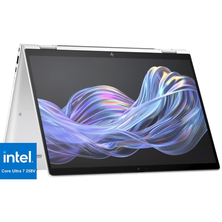 HP EliteBook X Flip G1i 14 (2025) Next Gen AI PC Intel® Ultra 7 Gen II 258V 8-Core Support Fast Charging & Long Battery Life w/ Privacy Screen Touch Screen , Silver