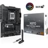 ASUS X870 MAX GAMING WIFI 7 AM5 ATX Motherboard, AMD X870 Chipset, 4x DDR5 DIMM Slots, Up to 256GB Max Memory, 1x PCIe 5.0 x16, 3x M.2 Slots, Wi-Fi 7 & Bluetooth v5.4 product thumbnail 1