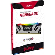 Kingston FURY Renegade RGB 48GB (1 x 48GB) 6000MHz DDR5 Desktop Memory Intel XMP 3.0 Infrared Sync Technology Overclocking Stability product image
