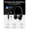 Lenovo Wired ANC Headset, USB-C and USB-A connectivity, Zoom Certified, Active Noise Cancellation, Hearing Protection, 145g Lightweight Comfortable Design, Replaceable Earcups, Business Headset product thumbnail 1