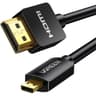 UGREEN Micro HDMI to HDMI Cable Adapter 4K 60Hz Ethernet Audio Return Channel Compatible with GoPro Hero 7/6 Raspberry Pi 5 Retroid Pocket 3+/3 Yoga 3 B500 Camera Video Capture Card 3FT product thumbnail 1