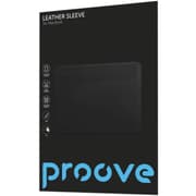 Proove Leather Sleeve MacBook Support 13.6"/14.2" Premium eco-Leather, Moisture Drainage; Magnetic Closure , Black product image
