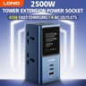 LDNIO SC2 Universal 4AC Outlets Power Strip Surge Protector Extension Wire With Led Screen for Home and Office product thumbnail 1