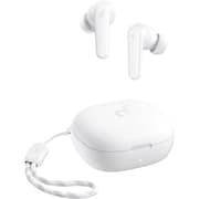 Anker Soundcore R50i True Wireless Earbuds, 10mm Drivers with Big Bass, Bluetooth 5.3, 30H Long Playtime, Water-Resistant, 2 Mics for AI Clear Calls, 22 Preset EQs, Customization via App (White) product image