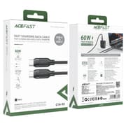 ACEFAST C16-03 USB-C To USB-C TPE Data & Fast 60W Charging Data Cable 1.2M - Black product image