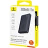 Baseus EnerFill FP11 10000mAh 15W Fast Charging Power Bank with Dual USB-A and Type-C Output , Air-Travel Friendly Design, Multiple Safety Protections - Black product thumbnail 1