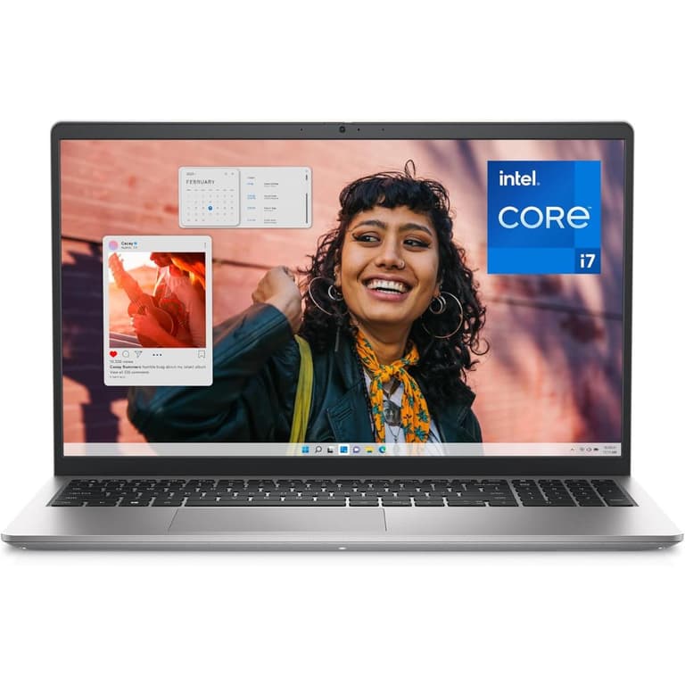 Dell Inspiron 3530 (2024) NEW 13Gen Intel Core i7 10-Core Designed for Productivity w/120Hz Display & Backlit Keyboard - Platinum Silver