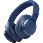JBL Live 660NC Adaptive Noise Cancelling Over-Ear Bluetooth 5.0 Up to 50H Battery Speed Charge Ambient Aware Voice Assistant integration TalkThru - Blue product image