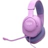 JBL Quantum 100M2 Wired Gaming Headphones, 40mm Dynamic Drivers, Detachable Boom, Directional Microphone Pick-Up Pattern, Fabric-Covered Memory Foam Ear Cushions, 1.2m Cable, Purple product thumbnail 1