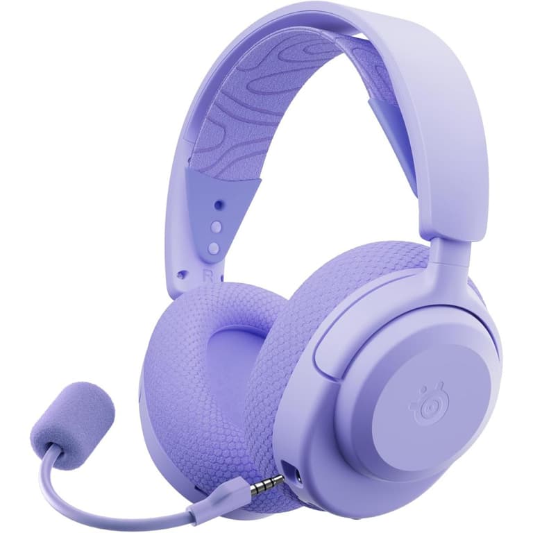 SteelSeries Arctis Nova 3X Wireless Xbox Gaming Headset - Mobile App Control - 40 HR Battery - Neodymium Magnetic Drivers - 2.4GHz/Bluetooth - Detachable Mic - Xbox, PS5, PC - Lavender