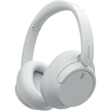Sony WH-CH720N Noise Canceling Wireless Headphones Bluetooth Over The Ear Headset with Microphone and Alexa Built-in, White