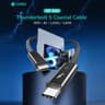 COTECI OF-065 Cable Thunderbolt 5 Coaxial USB-C to C 240W PD Fast Charging 80Gbps 4K 120Hz HDR Support product thumbnail 1