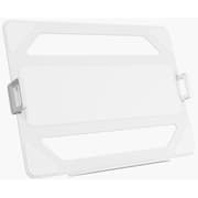 Arozzi Alzare Laptop Holder Mounting on a VESA 75x75 Monitor Arm up to 18" Laptops & Tablets Includes Protective Silicone Pads , White product image