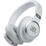 JBL Live 660NC Adaptive Noise Cancelling Over-Ear Bluetooth 5.0 Up to 50H Battery Speed Charge Ambient Aware Voice Assistant integration TalkThru - White product thumbnail 1