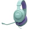 JBL Quantum 100M2 Wired Gaming Headphones, 40mm Dynamic Drivers, Detachable Boom, Directional Microphone Pick-Up Pattern, Fabric-Covered Memory Foam Ear Cushions, 1.2m Cable, Blue product thumbnail 1