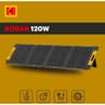 Kodak 120W Portable Solar Panel 23% Conversion Rate , Multiple, Wide compatibility , Magnetic w/ IP65 Waterproof Rating & Adjustable legs , MC4 / MC4 Compatible product thumbnail 1