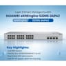 Huawei EKit S220S-24P4J Smart Switch 24 Port Gigabit ( 24 POE – 400 Watt ) + 4 SFP Port 2.5G product thumbnail 1
