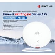 Huawei eKitEngine AP362E WIFI 6 AX3000 Ceiling Mount Dual-Band Dual Band 2.4GHz & 5GHz Access Point Built-in Smart Antennas product image